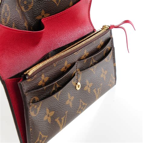 louis vuitton red monogram wallet|louis vuitton coin wallet.